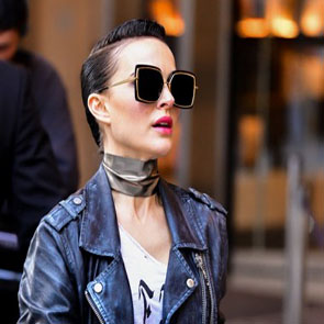 DITA NARCISSUS BLACK SUNGLASSES