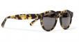 Leonard Tortoise Matte Round Frame Acetate Sunglasses