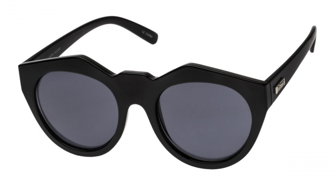 NEO NOIR Round Oversized Acetate Frame Sunglasses