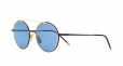 Round Titanium & 18-karat gold Sunglasses