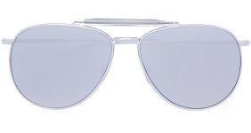 Titanium Aviator Sunglasses