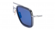 TONY STARK DITA FLIGHT 006 BLUE MIRROR SILVER FRAME