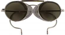 Round Titanium Sunglasses