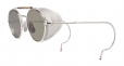 Round Titanium Sunglasses