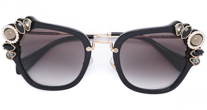 Miu Miu Embellished sunglasses