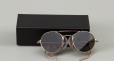 Round Titanium Sunglasses