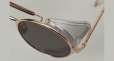 Round Titanium Sunglasses