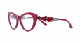 Cat-eye Frame with crystal roses & Lace