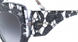 Oversized cat-eye sunglasses
