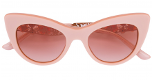 Cat-eye Frame with crystal roses & Lace