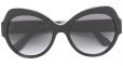 Round oversized sunglasses