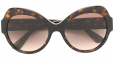 Round oversized sunglasses