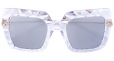 GEOMETRIC SQUARE SUNGLASSES