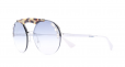 Round embellished sunglasses