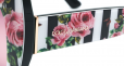 ROSES WITH STRIPES BUTTERFLY SUNGLASSES