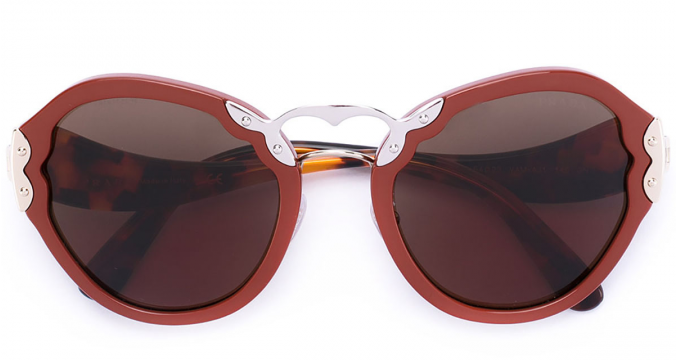 Prada round sunglasses