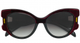 Velvet Cat-eye Sunglasses