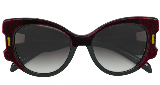 Velvet Cat-eye Sunglasses