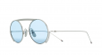 ROUND SILVER TITANIUM SUNGLASSES
