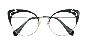 MIU MIU EYEWEAR cut-out cat eye...