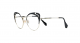 MIU MIU EYEWEAR cut-out cat eye glasses