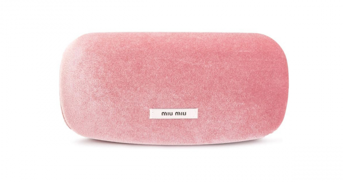 MIU MIU EYEWEAR cut-out cat eye glasses