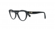 MIU MIU EYEWEAR cat eye logo glasses
