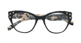 MIU MIU EYEWEAR crystal...