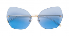 DOLCE & GABBANA EYEWEAR oversized sunglasses