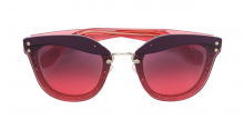 MIU MIU EYEWEAR glitter cat-eye sunglasses