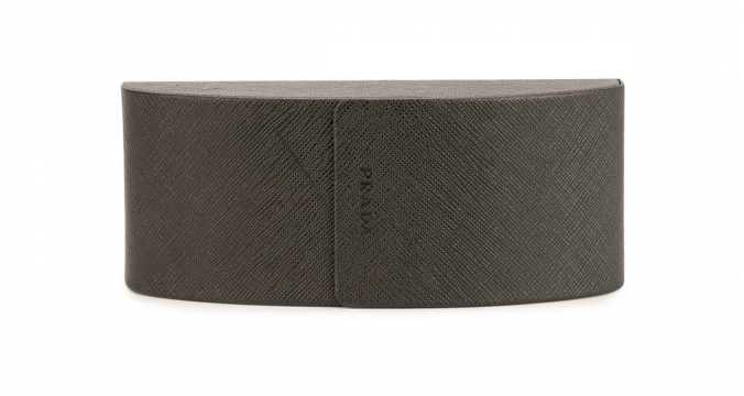PRADA EYEWEAR tortoiseshell-effect round frame sunglasses