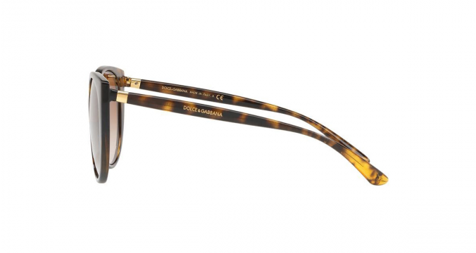 DOLCE & GABBANA EYEWEAR oversized tinted sunglasses