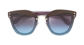 MIU MIU EYEWEAR glitter frame...