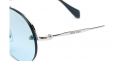 MIU MIU EYEWEAR Runaway show Swarovski round sunglasses