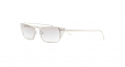 PRADA EYEWEAR Minimal cat eye sunglasses