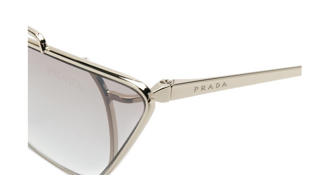PRADA EYEWEAR Minimal cat eye sunglasses
