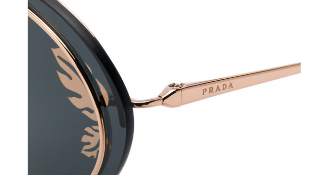 PRADA EYEWEAR oval sunglasses
