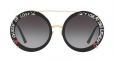 DOLCE & GABBANA EYEWEAR Queen of Love round sunglasses