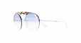 PRADA EYEWEAR oversized round frame sunglasses