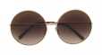 DOLCE & GABBANA EYEWEAR interchangeable round frame sunglasses