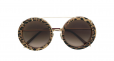 DOLCE & GABBANA EYEWEAR interchangeable round frame sunglasses