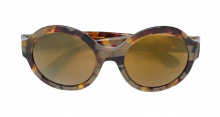 DOLCE & GABBANA EYEWEAR oval-shaped mirrored sunglasses