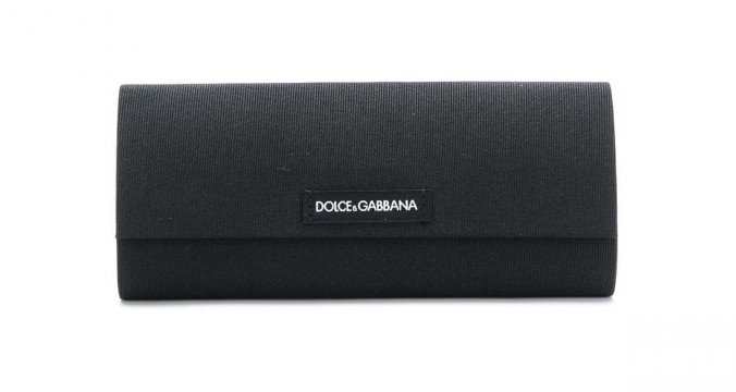 DOLCE & GABBANA EYEWEAR oval-shaped mirrored sunglasses