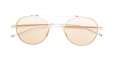THOM BROWNE EYEWEAR round tinted sunglasses
