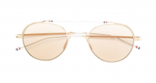 THOM BROWNE EYEWEAR round tinted sunglasses