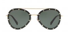 VALENTINO EYEWEAR crystal embellished aviators
