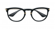 PRADA EYEWEAR round shaped glasses