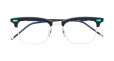 THOM BROWNE EYEWEAR square shaped glasses