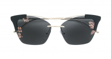 PRADA EYEWEAR cat-eyed frame sunglasses
