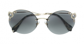 MIU MIU EYEWEAR round shaped...